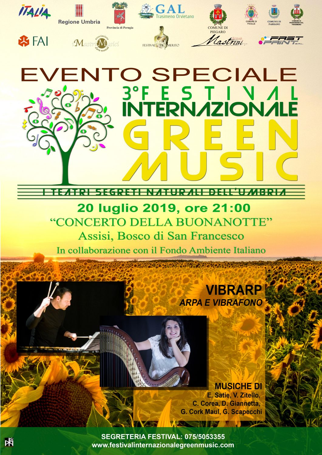 2019-07-20 Concerto della buona notte - Bosco di S.Francesco, Assisi