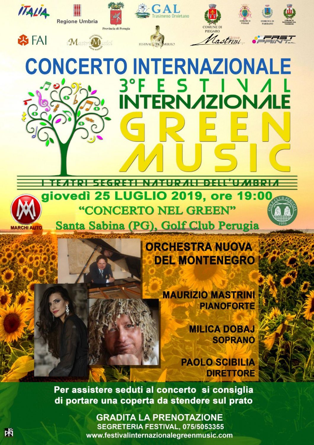 25/7/2019 Concerto nel Green - Orchestra Nuova del Montenegro