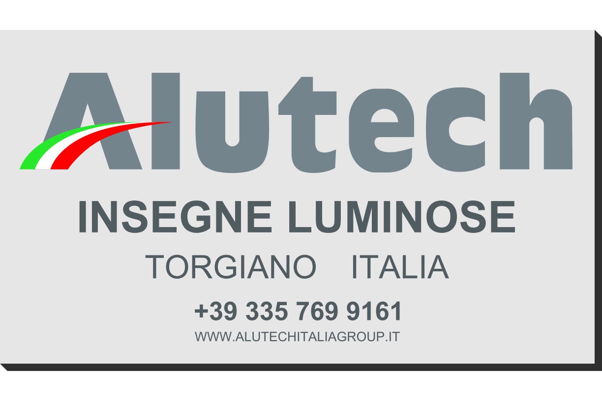 Alutech insegne luminose